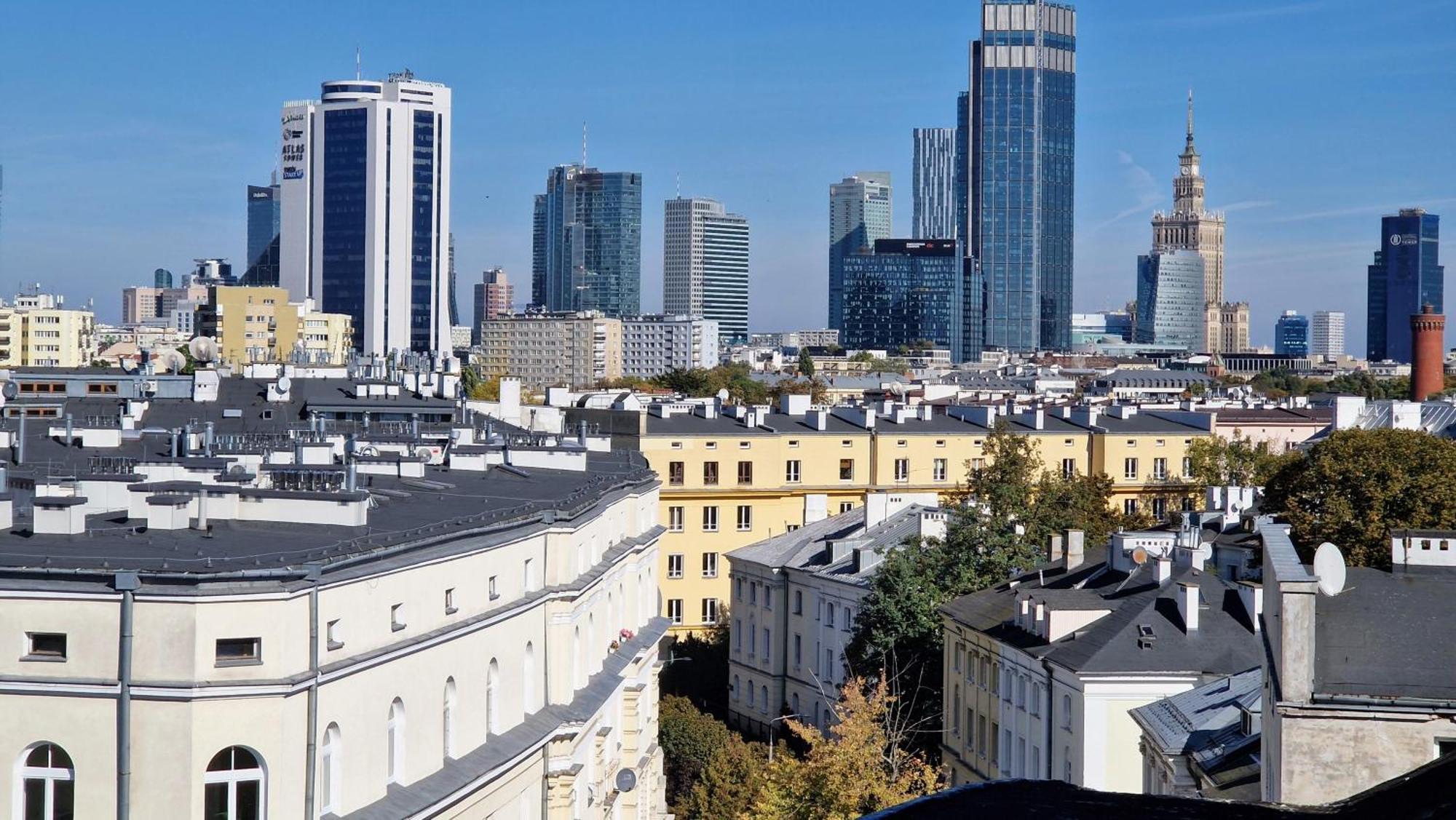 Green Wood Apartament Stara Ochota Warschau Exterior foto
