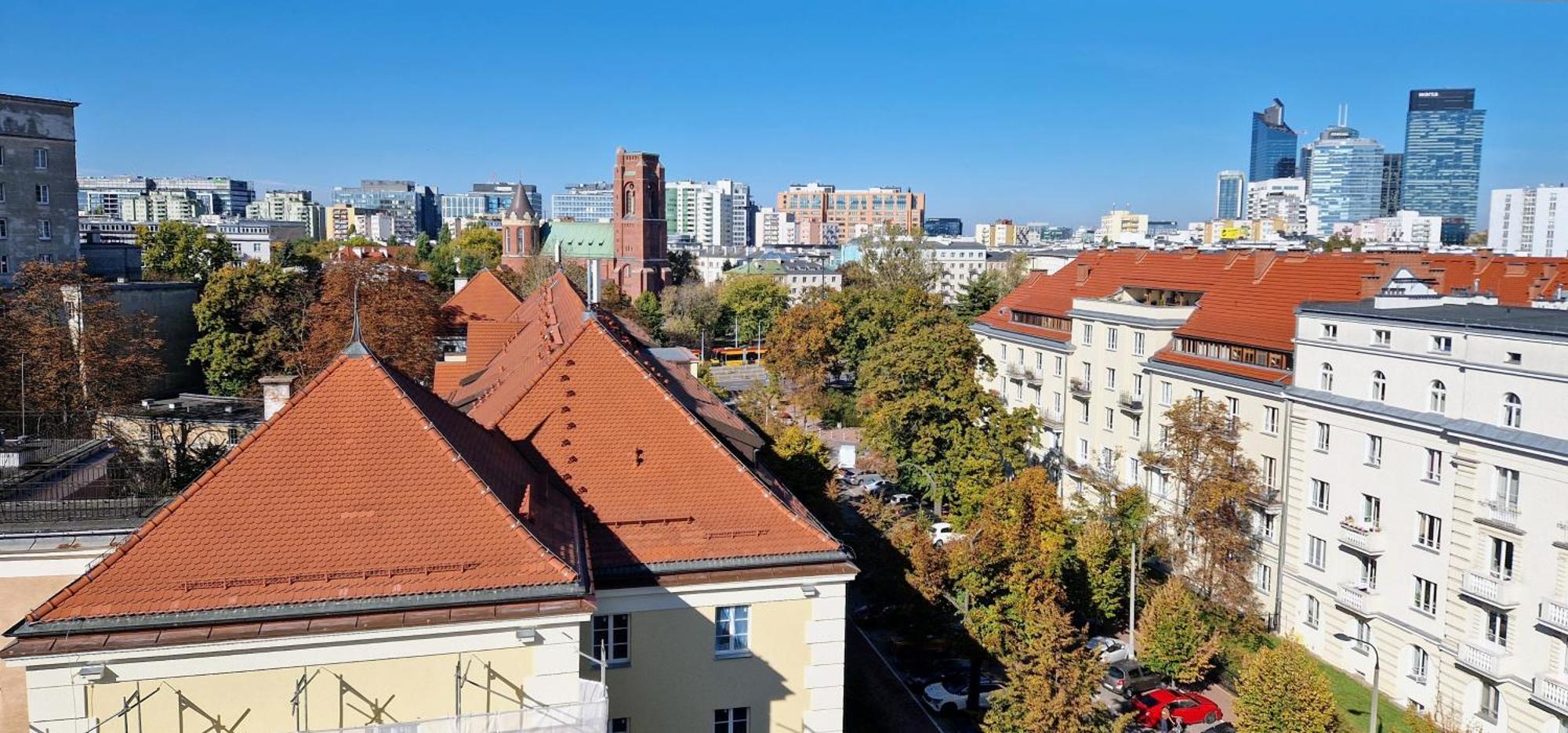 Green Wood Apartament Stara Ochota Warschau Exterior foto